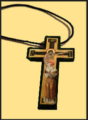 Theotokan Crucifix--Wood