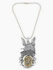 Guardian Angel and St. Christopher Auto Charm