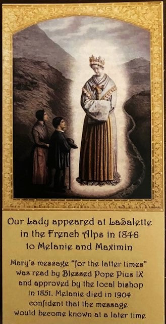 LaSalette Crucifix--Metal
