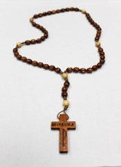 Medjugorje Wood Rosary