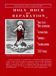 Holy Hour of Reparation