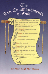 The Ten Commandments of God - CMJ Marian Publishers