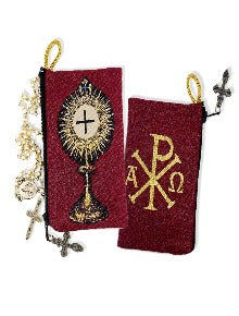 Rosary Pouch - Blessed Sacrament Monstrance