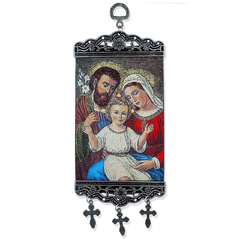 Tapestry Icon Banner - Holy Family
