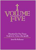 Volume Five: Jesus the Redeemer - CMJ Marian Publishers